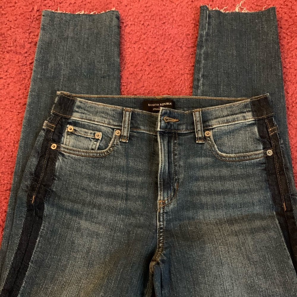 Banana republic cropped skinny jeans